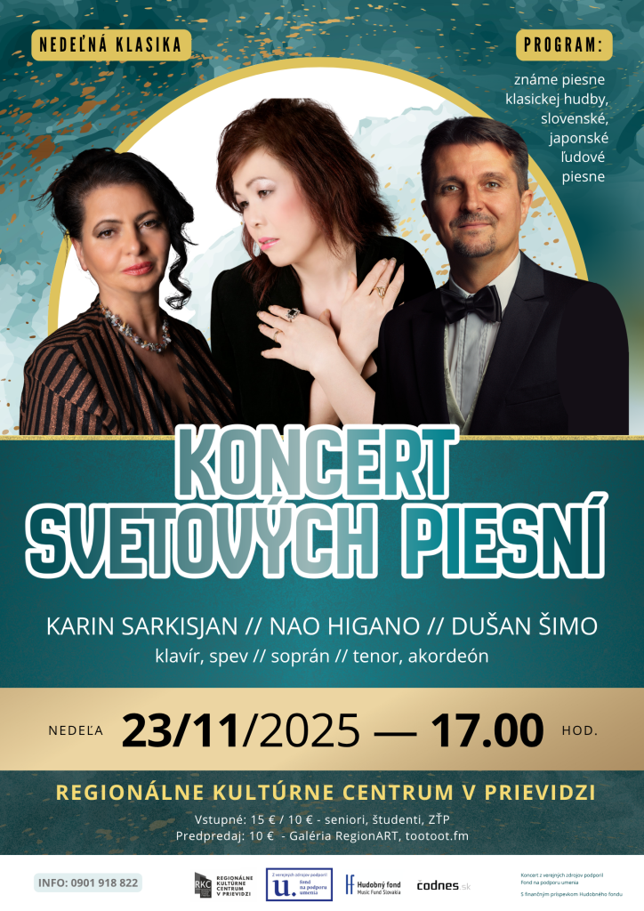 KONCERT SVETOVÝCH PIESNÍ