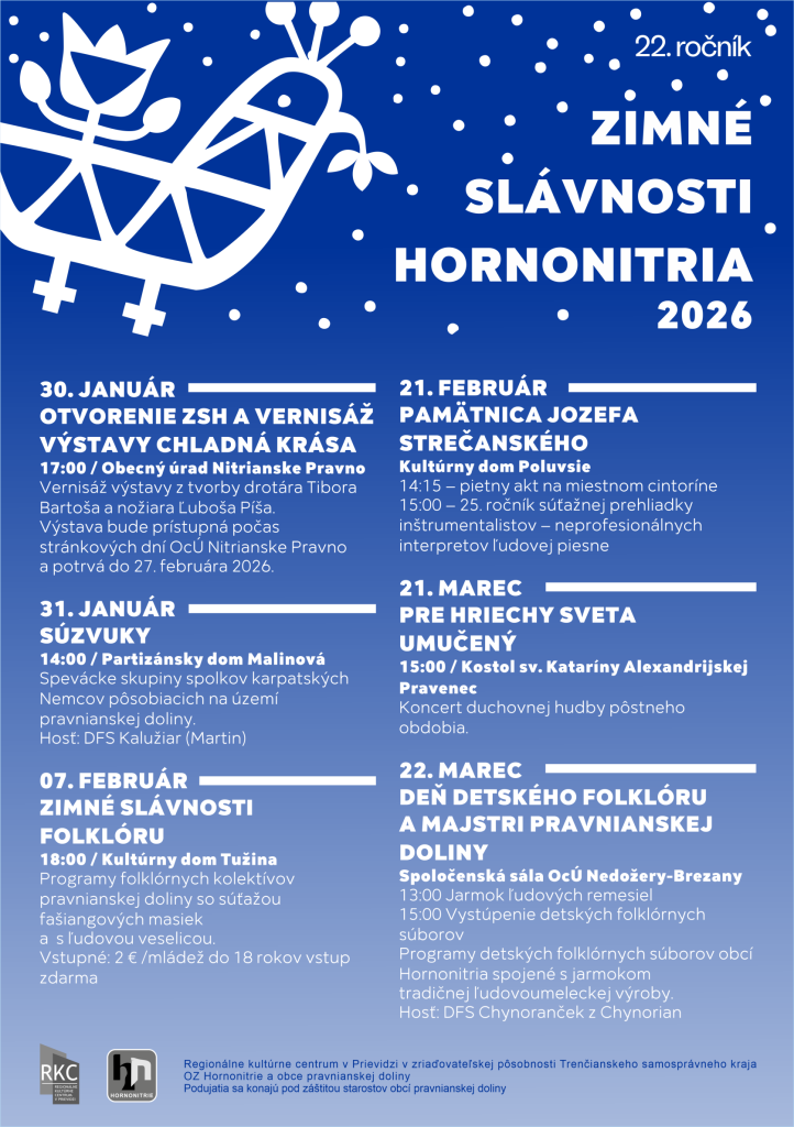 Zimné slávnosti Hornonitria 2026